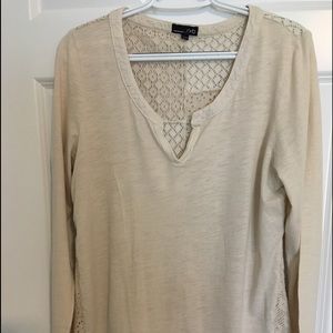 Knit and crochet ladies blouse. Size L